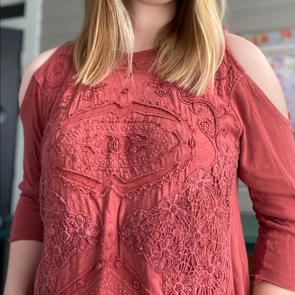 Free People Embellished Top - Picture 1 of 4